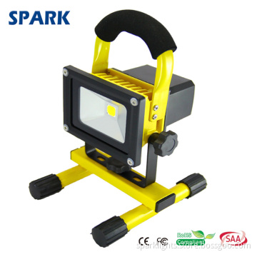 10W Emergency Rechargeable Portable LED Flood Lights